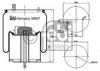 VOLVO 21978504 Boot, air suspension